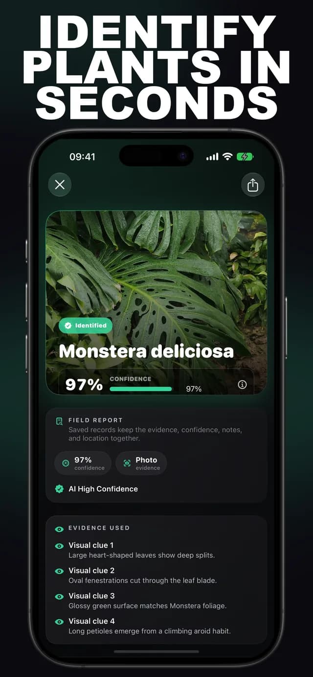 Plantr AI: Plant ID screenshot 1: plant identification
