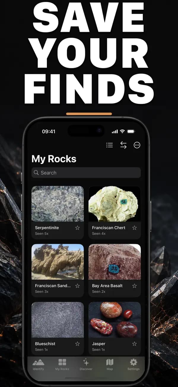 Rockr AI: Rock Identifier screenshot 2 — rock identification