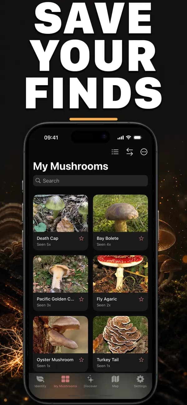 Foragr AI: Mushroom ID screenshot 2 — mushroom identification