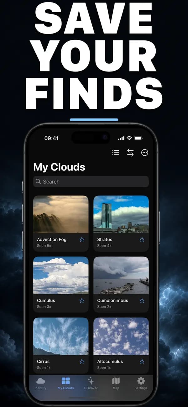 Nimbus AI: Cloud Identifier screenshot 2 — cloud identification