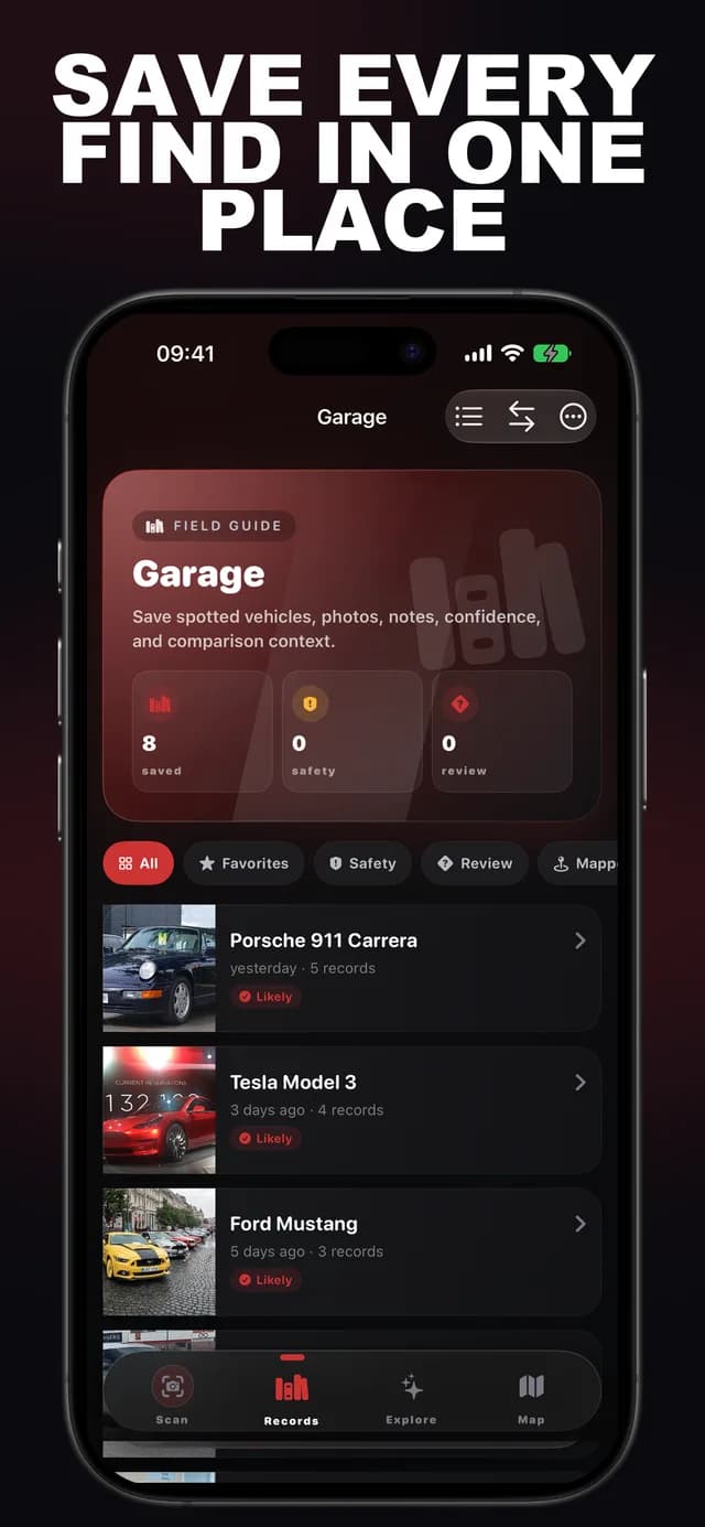 Vroom AI: Car Identifier screenshot 2: car identification