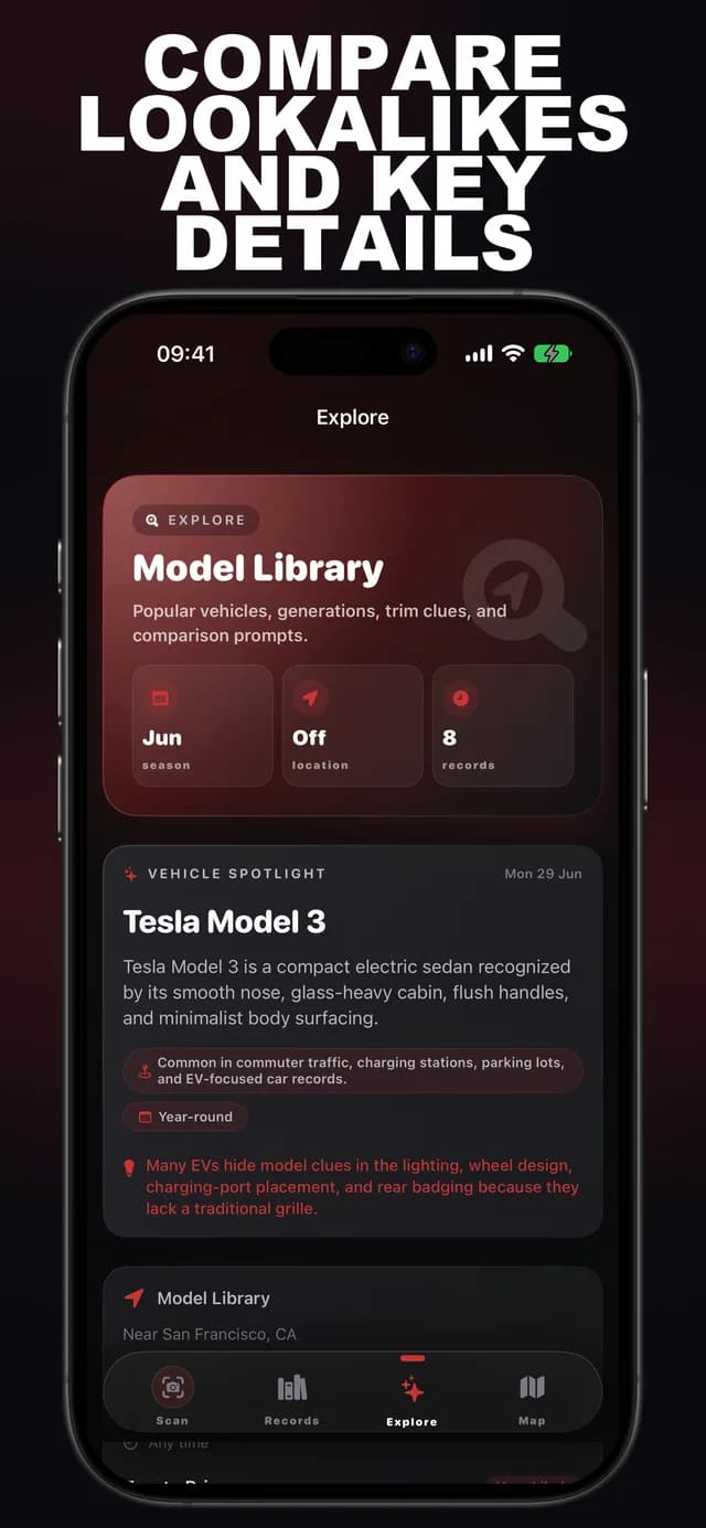 Vroom AI: Car Identifier screenshot 3: car identification